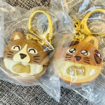 CAT&BAKES9456 도라네코 빵 마스코트 2개 세트