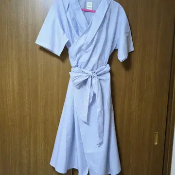 캐시미어 셔츠 원피스