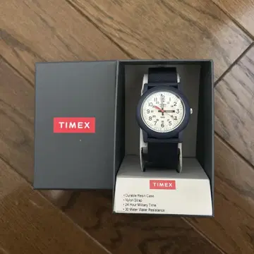 TIMEX 캠퍼 34mm 네이비 일본 한정판