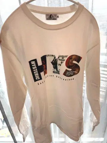 HYSTERIC GLAMOUR 화이트 T셔츠 S 사이즈