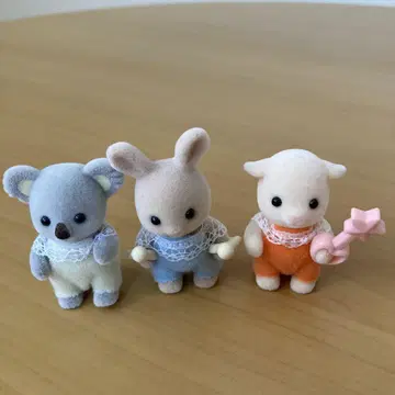 실바니안 패밀리 동물 인형 3개 세트