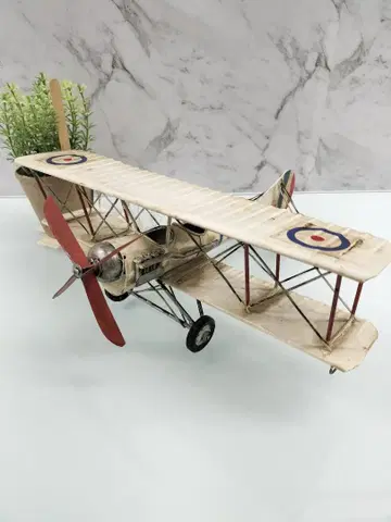 RAF SE5A RAF S.E.5A 양철 비행기 완구
