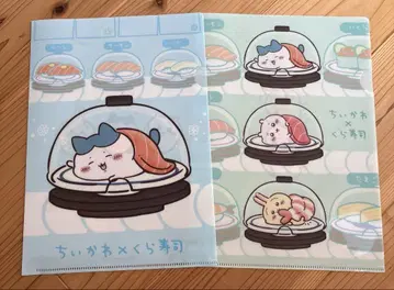 치이카와 쿠라스시 클리어 파일 하치와레 전원 집합 2세트