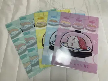 치이카와 (먼작귀) 쿠라스시 클리어 파일 총 4종 5매