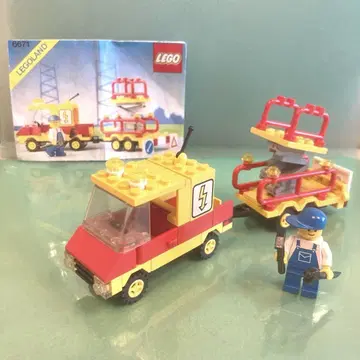 LEGO 6671 서비스 자동차 1989년