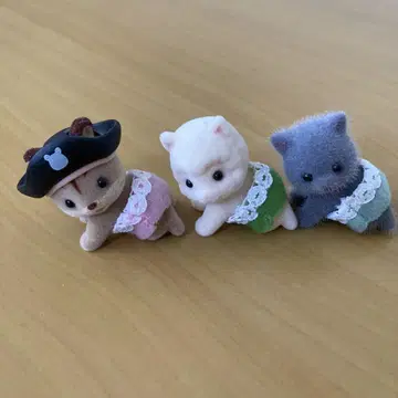 실바니안 패밀리 동물 인형 세트