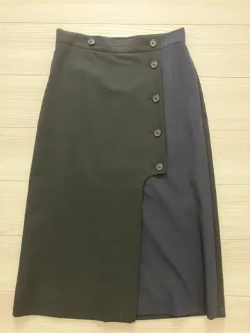 폴 스미스 바이컬러 스커트