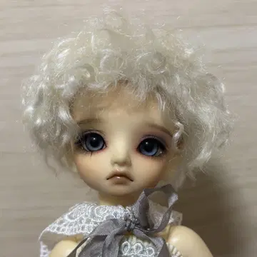 유아 SD 7-8인치 슈퍼돌피 컬리 헤어 구체관절 인형 가발
