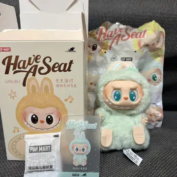 정품 LUBUBU 러브부 have a seat 봉제 인형 QUQU