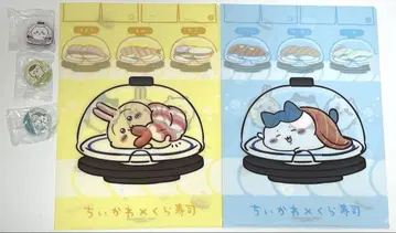 치이카와 쿠라스시 콜라보 클리어 파일, 마그넷, 캔뱃지
