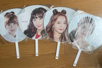 NiziU 부채 세트 4매 MIHIH AYAKA 미사용 새상품