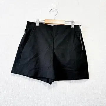ZARA WOMAN 자라 우먼 [ M ] 숏팬츠 블랙 무지 심플