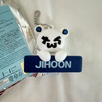 TWS 2025 JAPAN 투어 굿즈 베어 키링 지훈