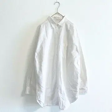 kagure 최근 모델 레귤러 와이드 셔츠 화이트 kagure