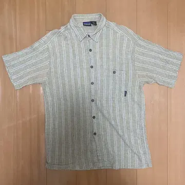 파타고니아 00s A/C Yarn-Dyed 셔츠 포르투갈제 M