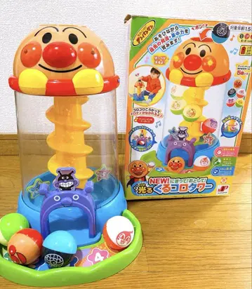 호빵맨 NEW! 쥐고! 떨어뜨려! 빛나는 데굴데굴 타워