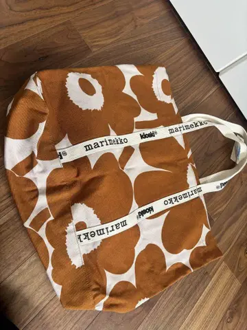 marimekko 플라워 패턴 토트백