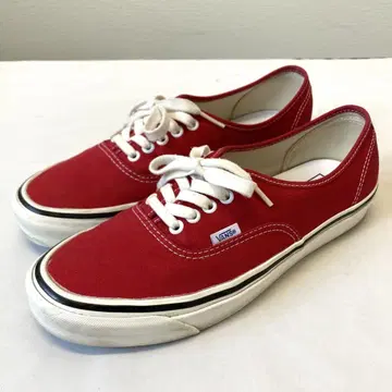 VANS 반스 애너하임 오센틱 레드 27.5cm