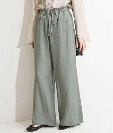 IENA 린넨 팬츠