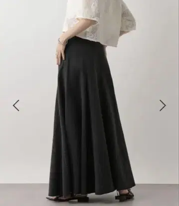 새상품 데님 플레어 스커트 블랙 M 사이즈