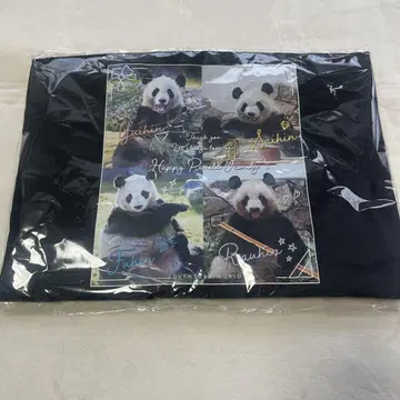 새상품 어드벤처 월드 패밀리 팬더 토트백