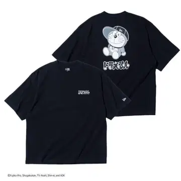 뉴에라 도라에몽 콜라보 티셔츠 L 사이즈