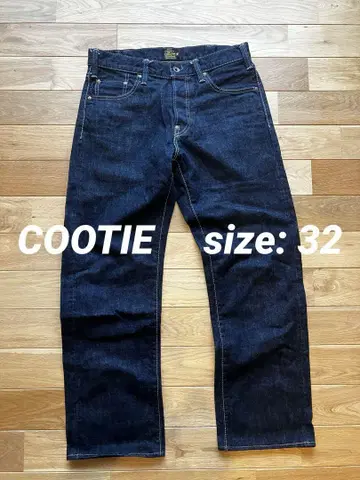 COOTIE 쿠티 팬츠 32/셀비치 데님/하의 청바지
