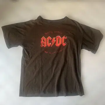 ACDC 빈티지 락밴드 티셔츠