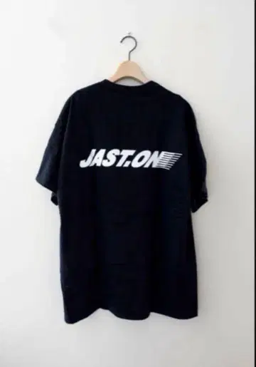 JAST ON 블랙 XL 티셔츠 저스트 온