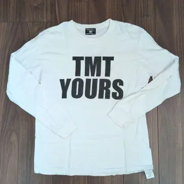 TMT YOURS 롱 T 셔츠 M 사이즈 빅 홀리데이