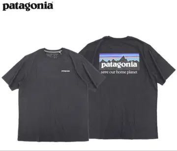 patagonia T셔츠 반팔 다크 차콜