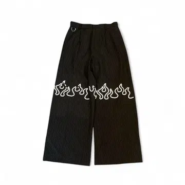 TENDER PERSON FLAME STUDS STRIPE PANT