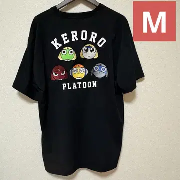 개구리 중사 케로로 T셔츠 케로로 소대 블랙 M 사이즈 시마무라