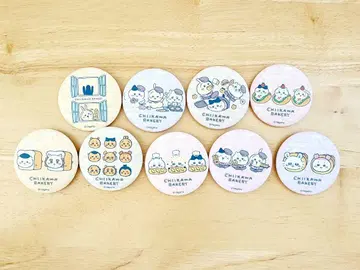 치이카와 (먼작귀) 베이커리 트레이딩 매트 캔뱃지 컴플리트 세트