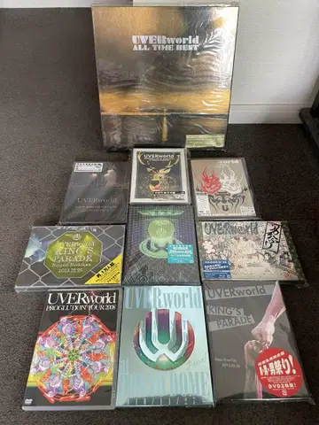 UVERworld LIVE DVD Blu-ray ALL TIME BEST