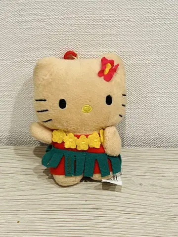 헬로키티 하와이안 마스코트 키링