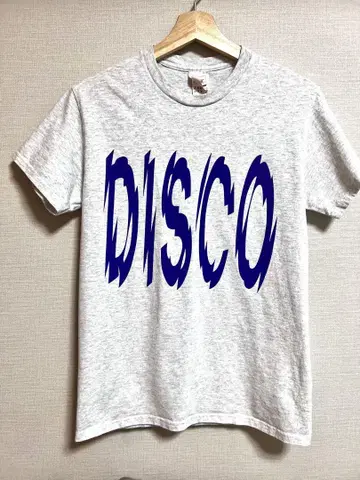 O.K. 현행 DISCO 프린트 티셔츠