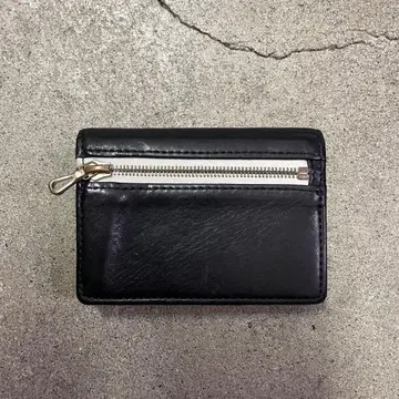 DIGAWEL 디가웰 컴팩트 지갑 3단 폴더형 미니 지갑 블랙