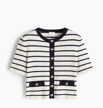 새상품 H&M 반팔 가디건