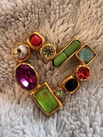 크리스천 라크르와 Christian Lacroix 브로치