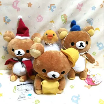 리락쿠마 봉제 인형 세트