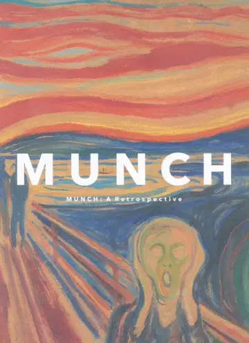 아사히 신문사 도록 뭉크 전시회 MUNCH 회고전