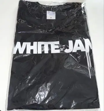 WHITEJAM 과거 굿즈 블랙 티셔츠 M 사이즈 미사용 새상품