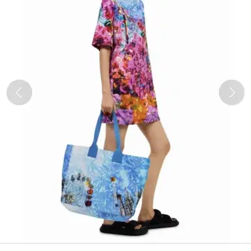 나카가와 미카 콜라보 Desigual 디자인 토트백