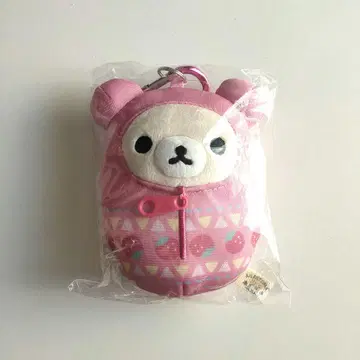 리락쿠마 매달기 봉제 인형 코모레비 캠핑 시리즈 코리락쿠마 침낭