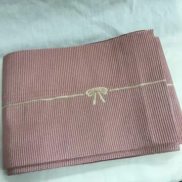 AO143  겐지 오비  호리이 주식회사  핑크  리본  도트
