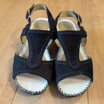 REGALE 웨지 힐 샌들 23cm