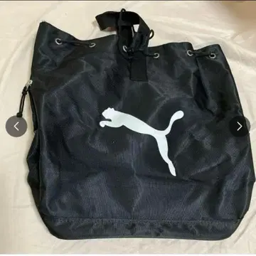 PUMA 복조리형 백팩 블랙 동아리 활동 토트백