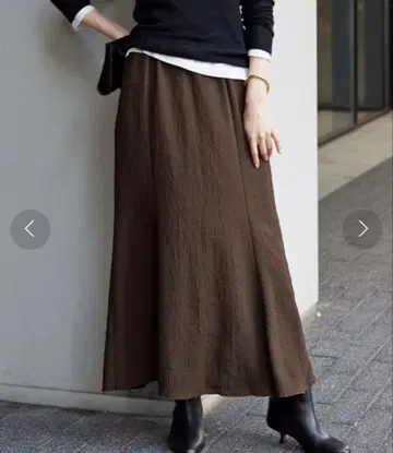 SLOBE IENA 슬로브 이에나 PE 셔링 플레어 스커트