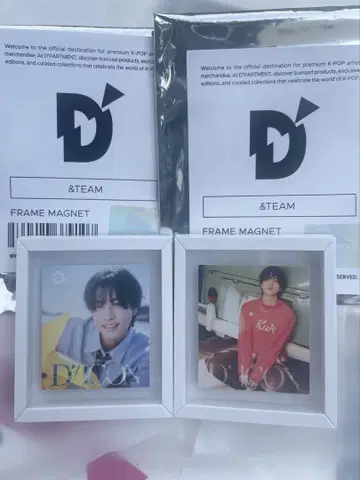 D'ICON K-POP &TEAM FRAME MAGNET TAKI 세트